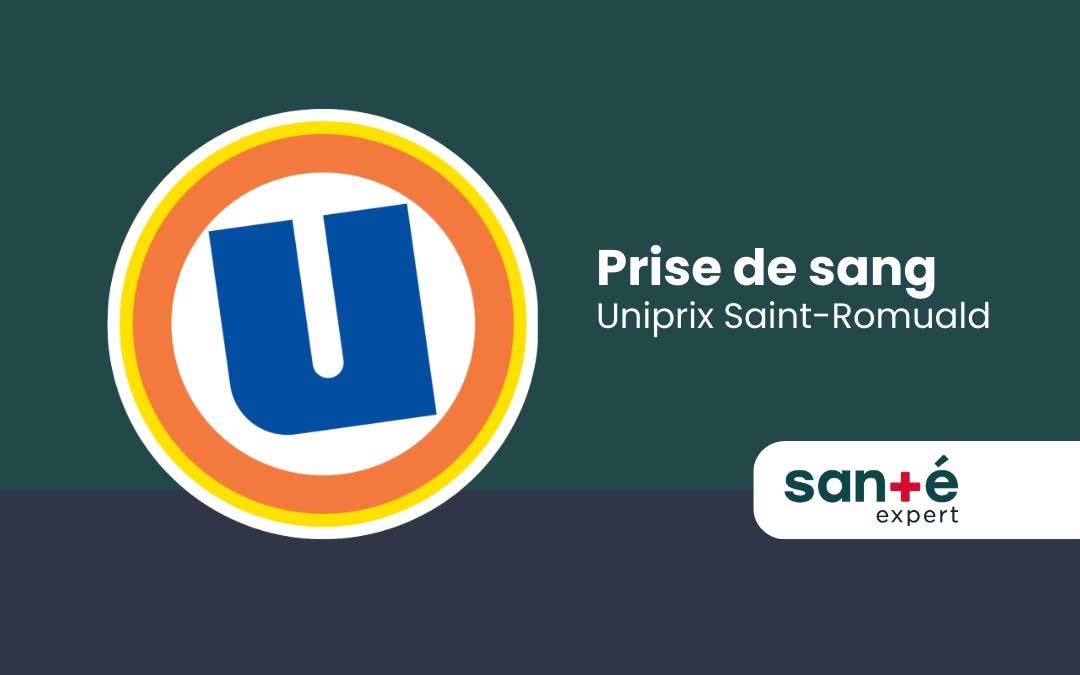 Prise de sang Uniprix St-Romuald